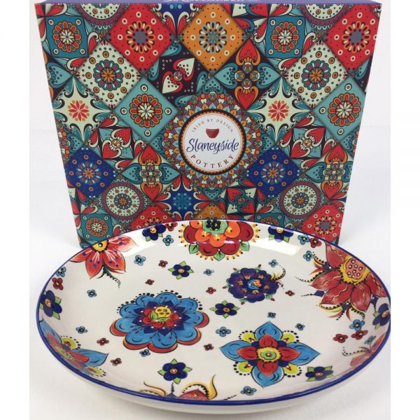 Slaneyside Pottery Marrakesh Oval Platter White
