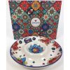 Slaneyside Pottery Marrakesh Chip and Dip White