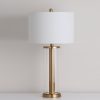 Visby Table Lamp Gold H30inch