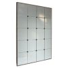 Button Paneled Mirror 76x102cm