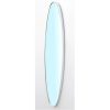 Vardo Long Oval Mirror Brushed Silver 25x119x4cm