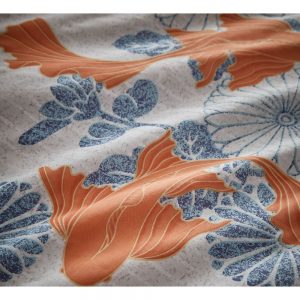 Koi Mandarin Reversible Duvet Set