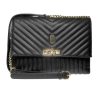 Versailles Cross Body Black Handbag