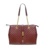 Versailles Shoulder Burgundy Handbag