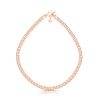 Romi Rose Gold Curb Chain Necklace