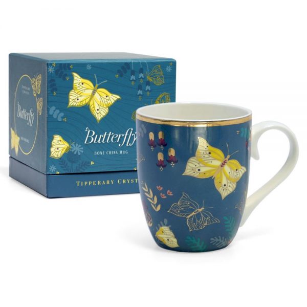 Single Butterfly Mug The Brimstone