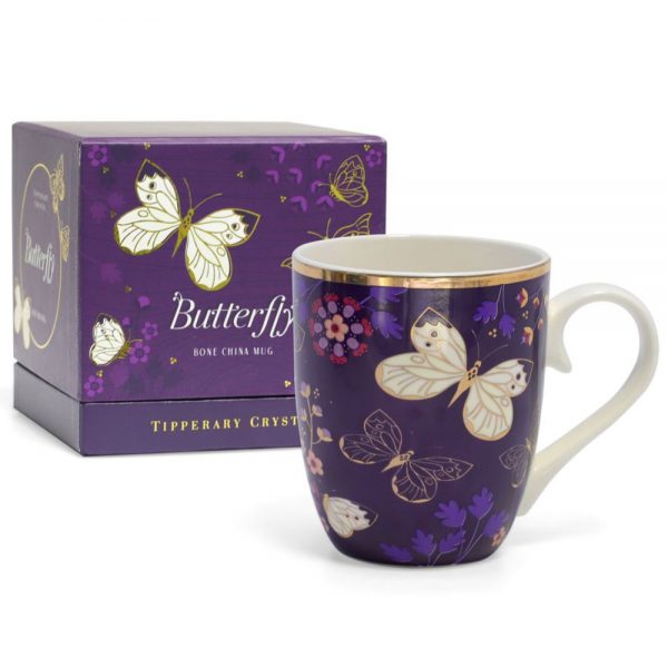 Single Butterfly Mug The Cabbage White