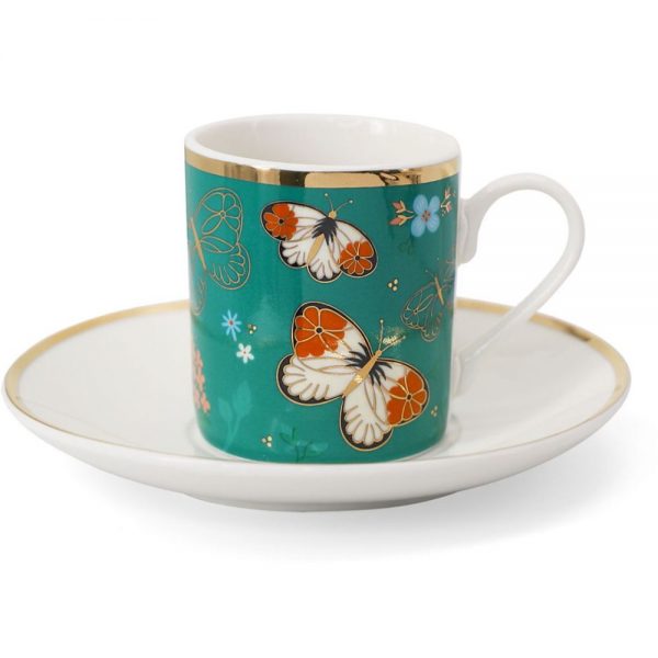 Butterfly Set of 2 Espresso