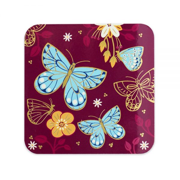 Butterfly Set of 6 Coasters