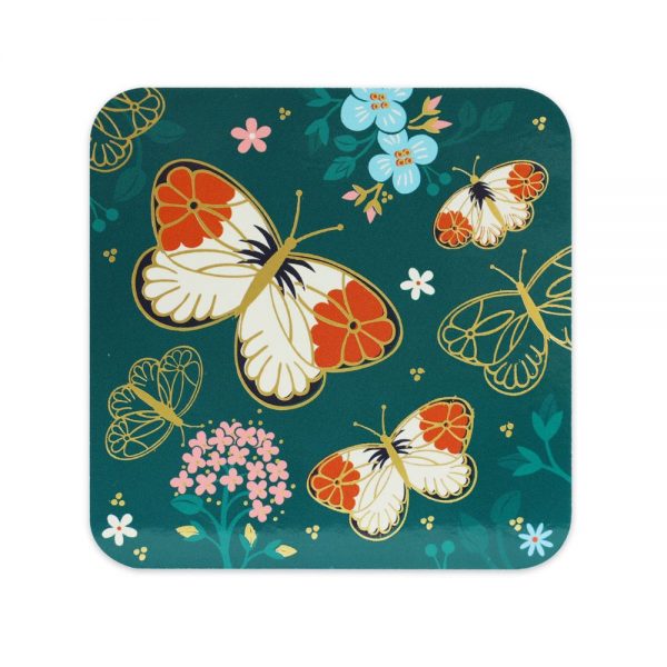 Butterfly Set of 6 Coasters