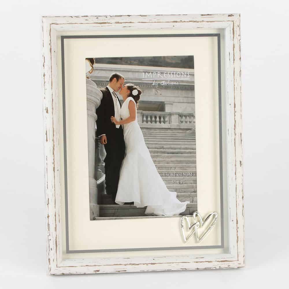 Juliana Wedding Frame With Heary Icons
