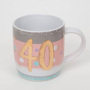 Bellini 40th Birthday Mug