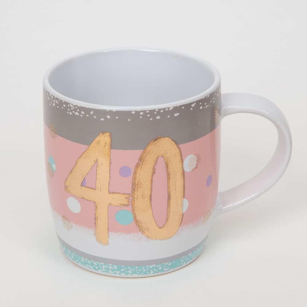 Bellini 40th Birthday Mug