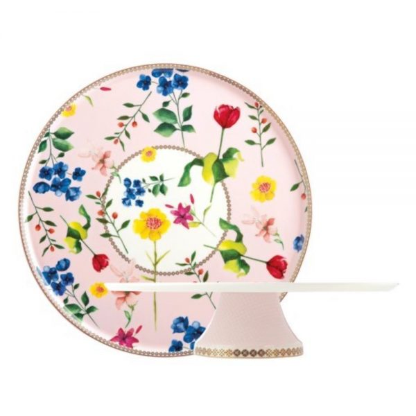 Teas & Cs Contessa Porcelain Cake Stand Rose 30cm