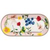 Teas & Cs Contessa Porcelain Serving Platter Rose