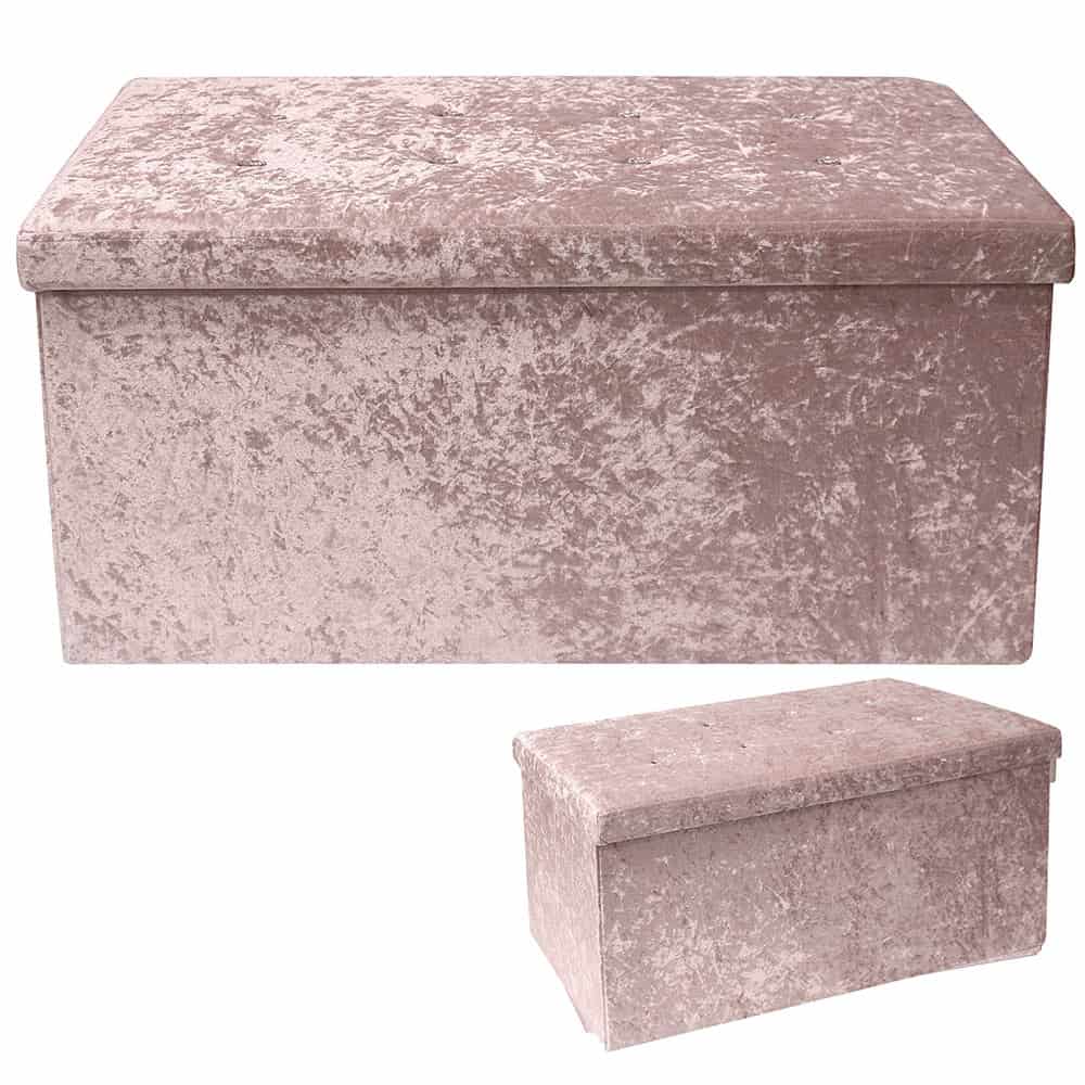 Velvet clearance toy box