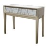 Vegus 2 Drawer Console Champagne