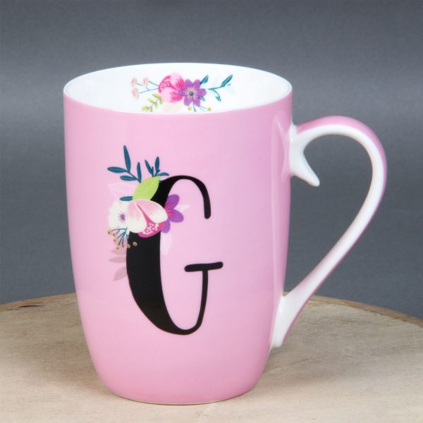 Vintage Boutique Ceramic Mug - G