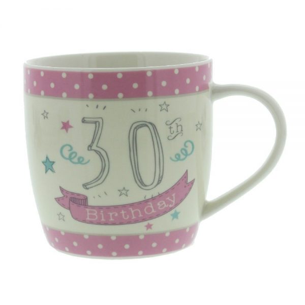 Love Life Ceramic Mug - 30th