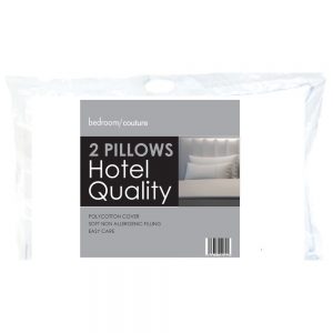 Pack of 2 Hotel Quality Pillows