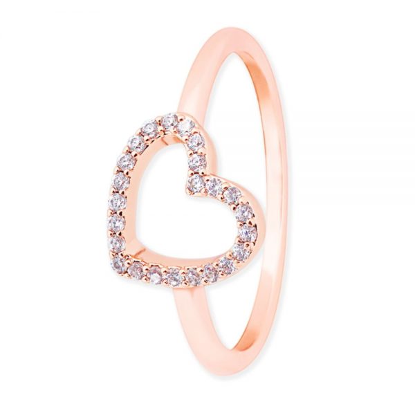 Heart Ring Rose Gold