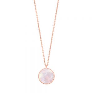 Full Moon Pendant Rose Gold
