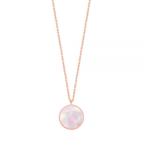 Full Moon Pendant Rose Gold