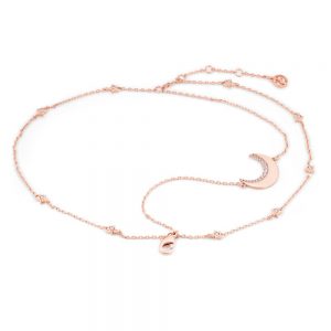 Half Moon Bracelet Rose Gold