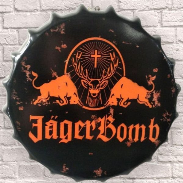 Jager Wall Hanging Bottle Cap