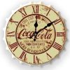 Coca Cola Light 30cm Clock Bottle Top
