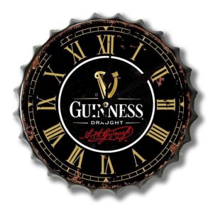 Guinness 30cm Bottle Top Clock