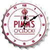 Pimms 30cm Clock Bottle Top