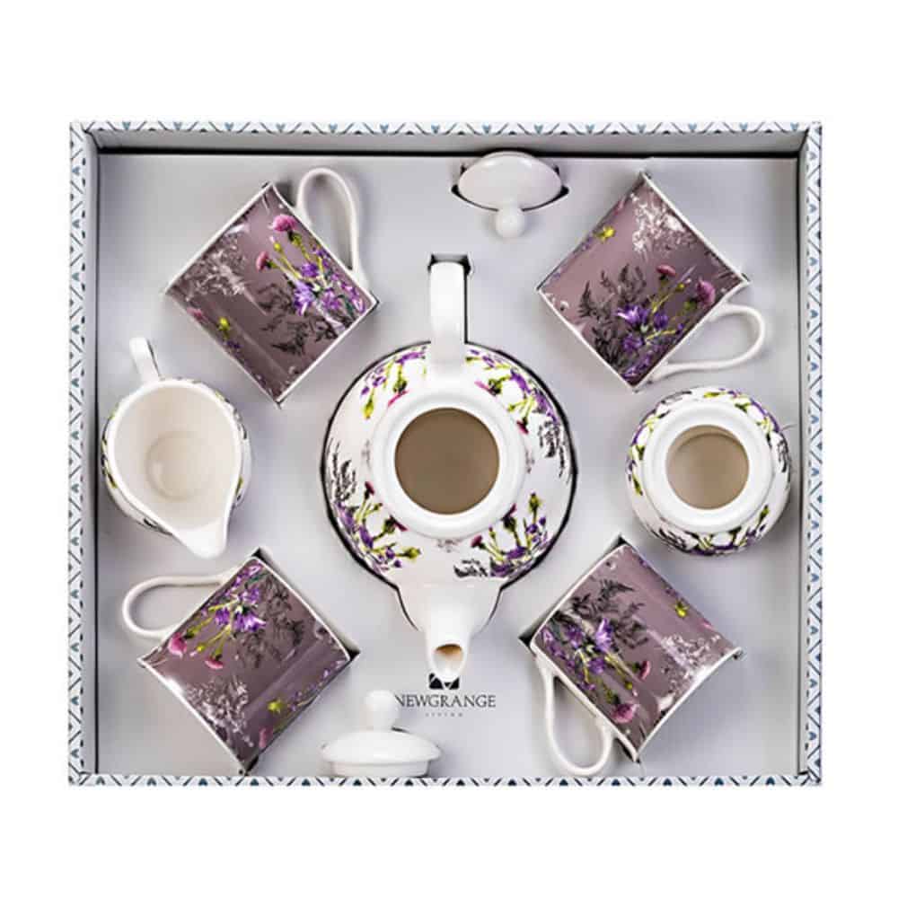 Newgrange Living 7pc Thistle Tea Set