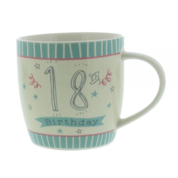 Love Life Ceramic Mug 18th Birthday