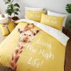 Catherine Lansfield Giraffe Duvet Set