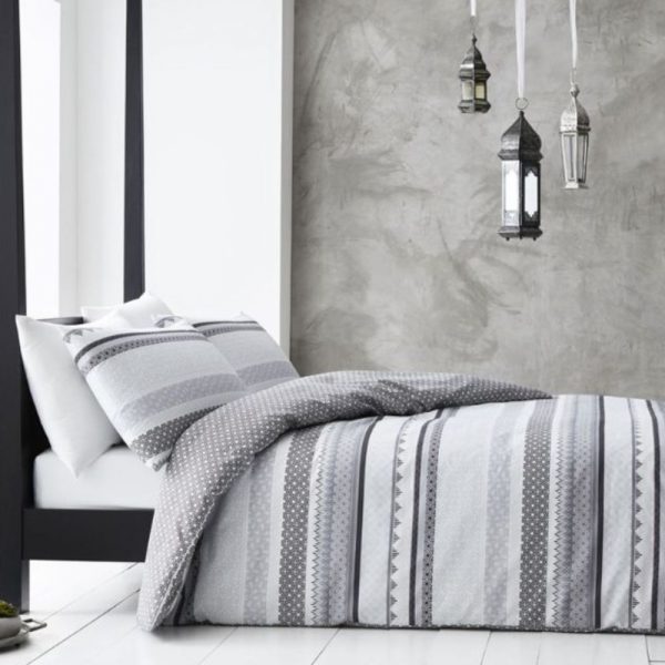 Gabrielle Grey Duvet Set