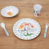 Jungle Baby 5 Piece Melamine Breakfast Set