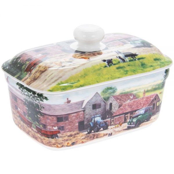 Farmyard Butter Dish