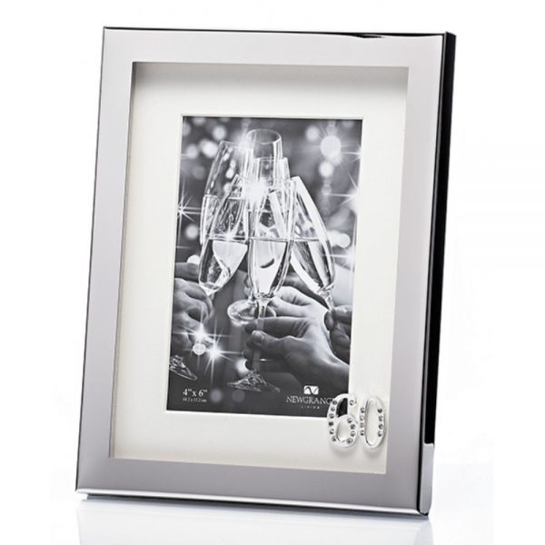60th Birthday Silver Plated Photo Frame - 6x4