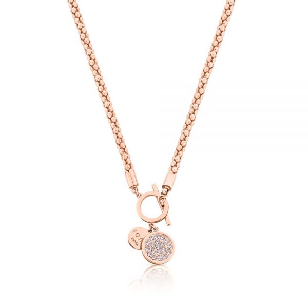 Romi Rose Gold Popcorn Chain Necklace