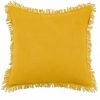 Mustard Prague Filled Cushion