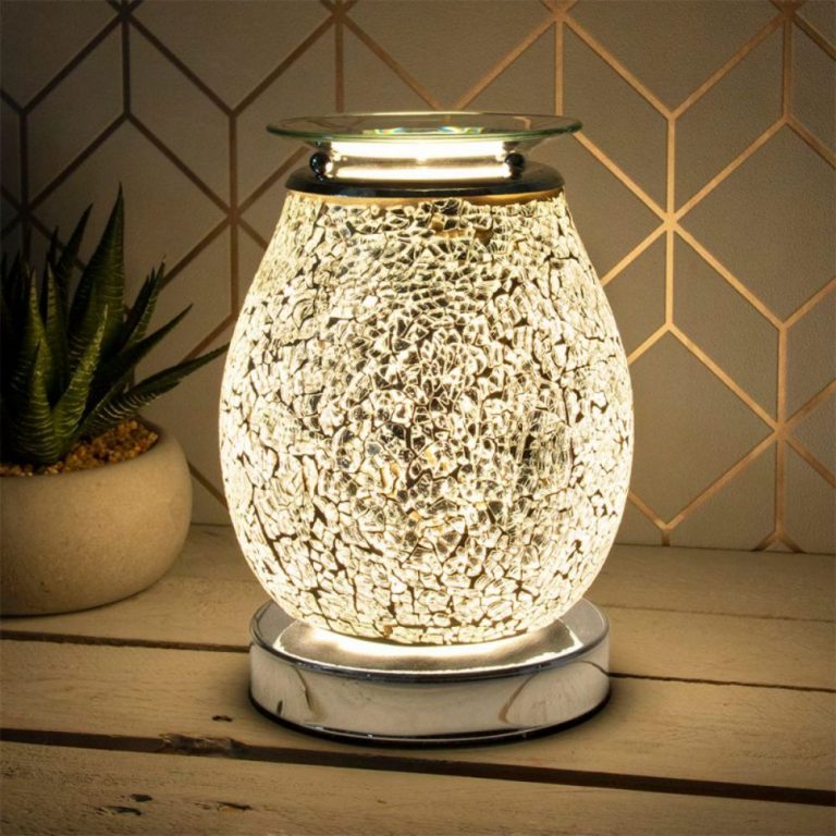 Desire Aroma Lamp Silver Mosaic Allens