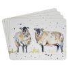 Country Life Sheep Set of 4 Placemats