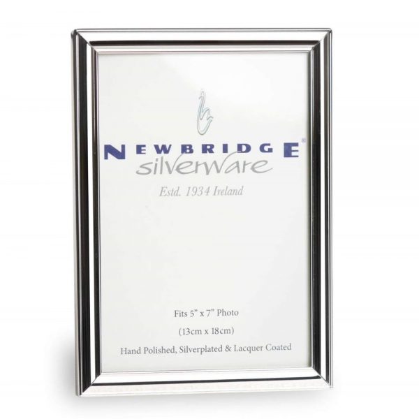 Newbridge Silverware Plain Silver 5x7 Frame