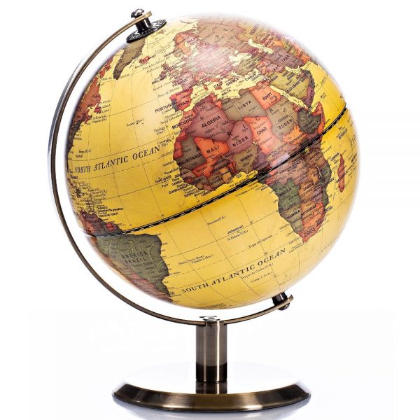 Antique Globe 20cm Diameter