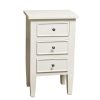 Porto 3 Drawer White Locker