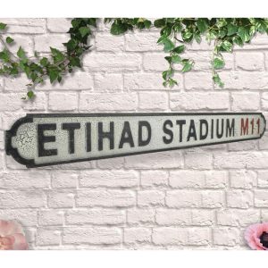 Etihad Stadium M11 Road Sign