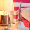 Glam Gonk Sequined Pink and Silver