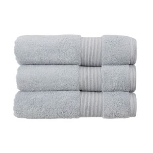 Living by Christy Carnival Towels Silver