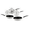 Meyer Stainless Steel 5 Piece Saucepan Set